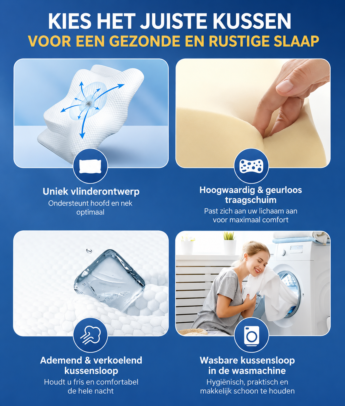ComfortCloud | Orthopedisch Kussen