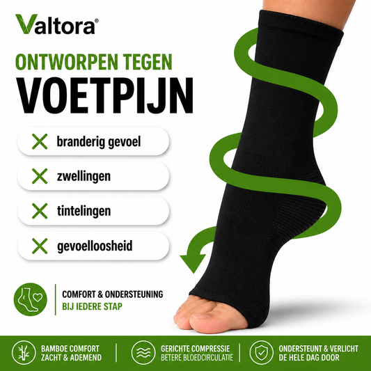 ComfortStep | Compressie Voetsleeves