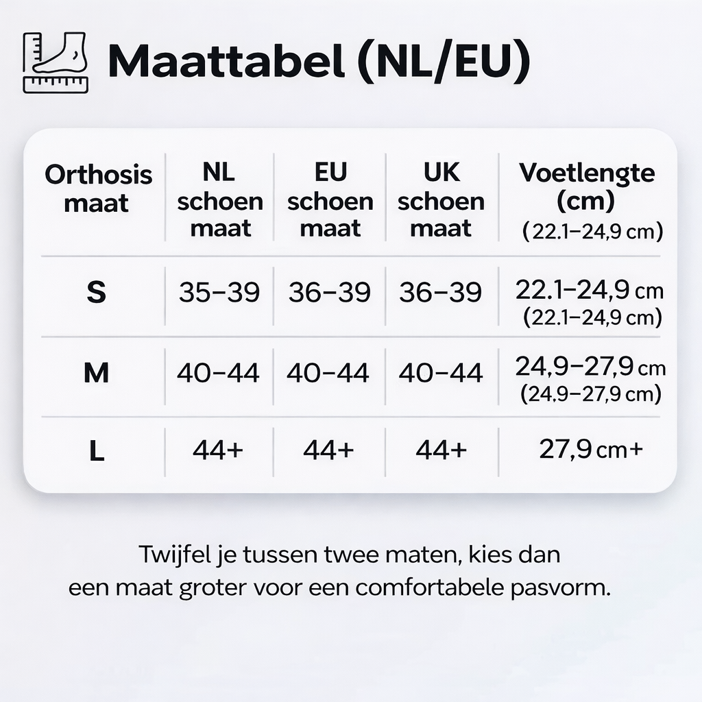 NightLift | Verlichtende Nachtbrace voor Voeten