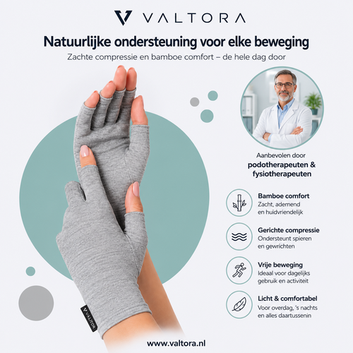 ComfortSleeve | Bamboo Artritis Handschoenen