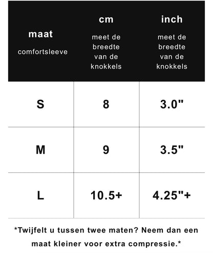 ComfortSleeve | Bamboo Artritis Handschoenen